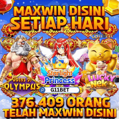 Akses Bandar Slot Online Gacor Resmi Terpercaya Bersama G11BET 